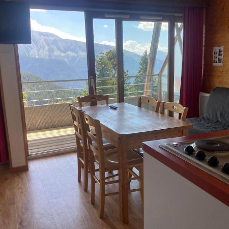 Apartamento Logement Avec Terrasse, Superbe Vue Et Parking Chamrousse Exterior foto
